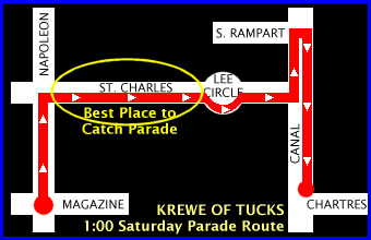 Tucks Map